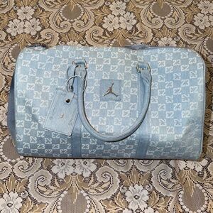 Jordan Blue Monogram Duffel Bag